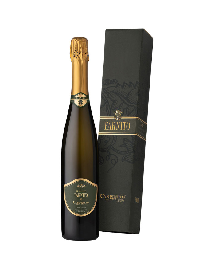 White wines  Farnito Brut Chardonnay Spumante di Qualita con astuccio - Carpineto 22,77 €