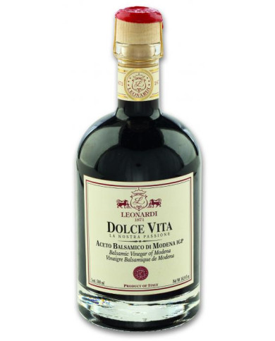 Aceto  Aceto Balsamico di Modena IGP “Dolce Vita” 500 ml - Acetaia Leonardi 15,25 € Aceto  Aceto Balsamico di Modena IGP “Dolce Vita” 500 ml - Acetaia Leonardi 15,25 €