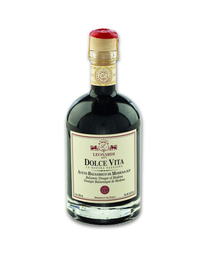 Aceto  Aceto Balsamico di Modena IGP “Dolce Vita” 500 ml - Acetaia Leonardi 15,25 € Aceto  Aceto Balsamico di Modena IGP “Dolce Vita” 500 ml - Acetaia Leonardi 15,25 €