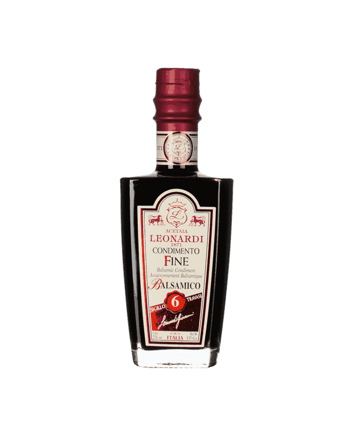 Aceto  Condimento Balsamico Fine Sigillo Rosso 6 travasi 250 ml - Acetaia Leonardi 15,96 â‚¬ Aceto  Condimento Balsamico Fine Sigillo Rosso 6 travasi 250 ml - Acetaia Leonardi 15,96 â‚¬