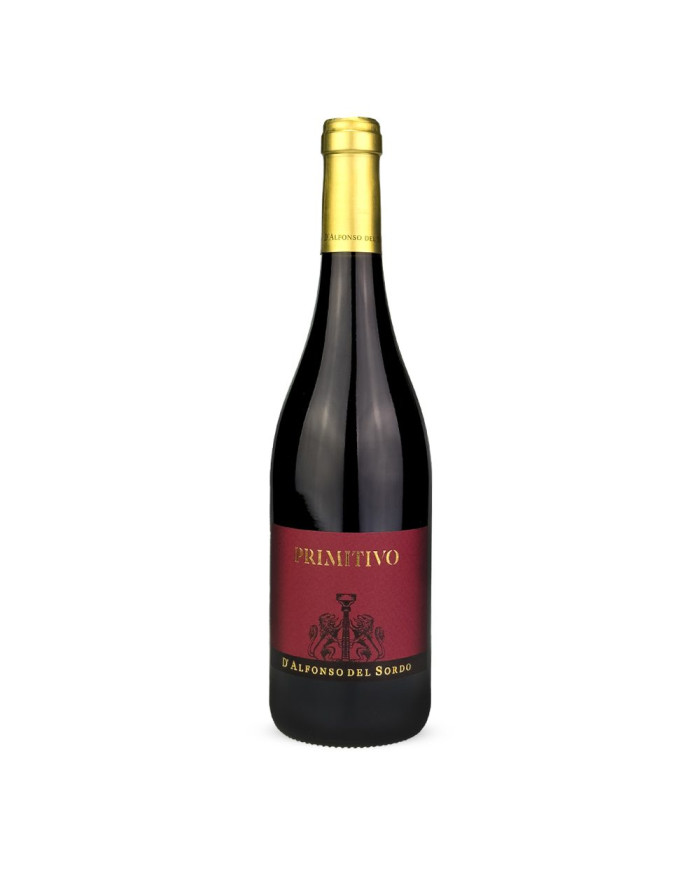 Rode wijnen  Primitivo Puglia I.G.P. Rosso - D’Alfonso del Sordo 9,60 €
