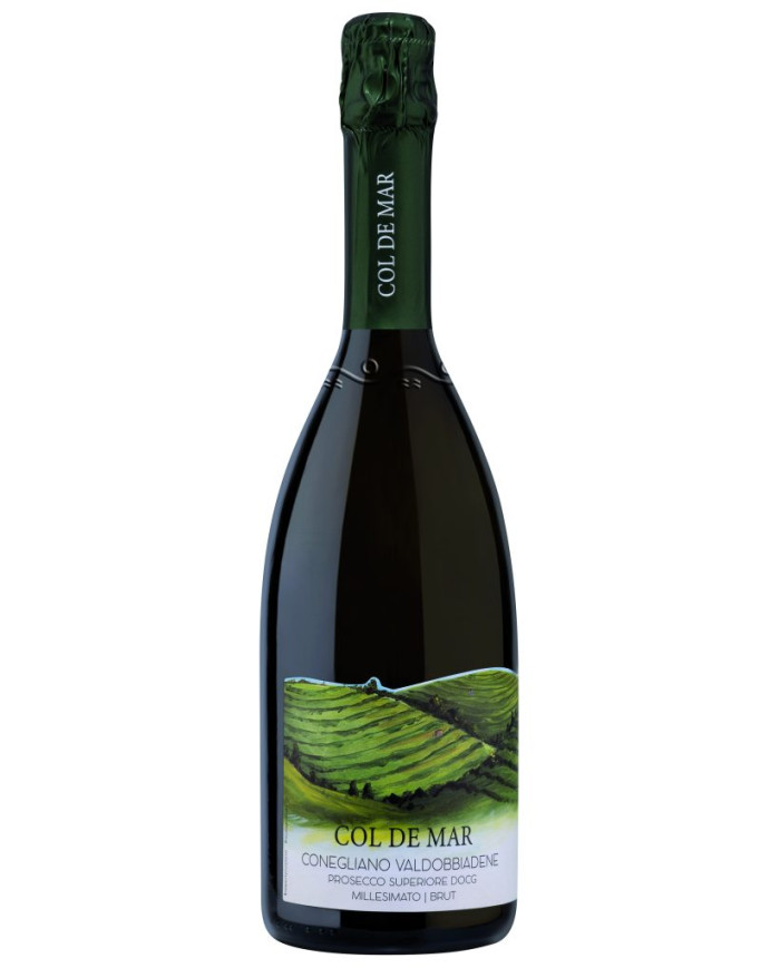 Vini Bianchi  Col de Mar Prosecco Superiore DOCG Millesimato Conegliano Valdobbiadene Extra Brut - Ornella Bellia 14,70&nbsp;€