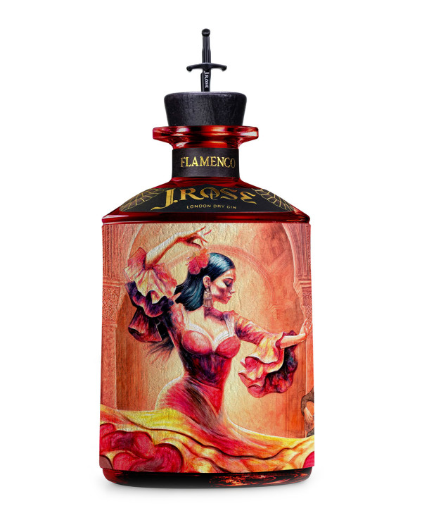 Distillates  London Dry Gin J. Rose Artigianale 43% Flamenco - J. Rose 40,56 â‚¬ Distillates  London Dry Gin J. Rose Artigianale 43% Flamenco - J. Rose 40,56 â‚¬