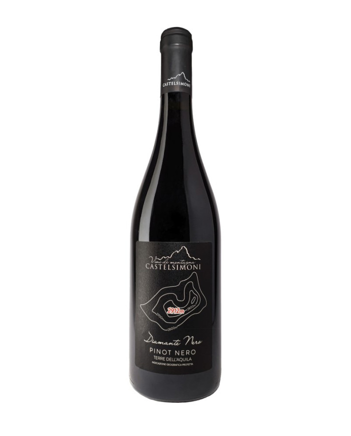 Rode wijnen  Diamante nero Pinot nero IGP Terre dell'Aquila 2021 - Castelsimoni 23,66 €