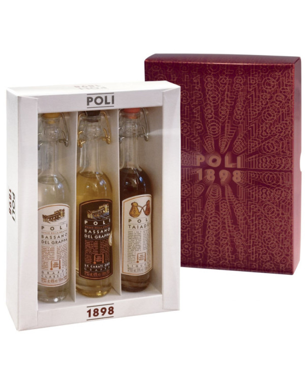 Distillati  Baby & Nano Pack Grappa Poli e bicchieri nano - Poli Distillerie 25,58 €