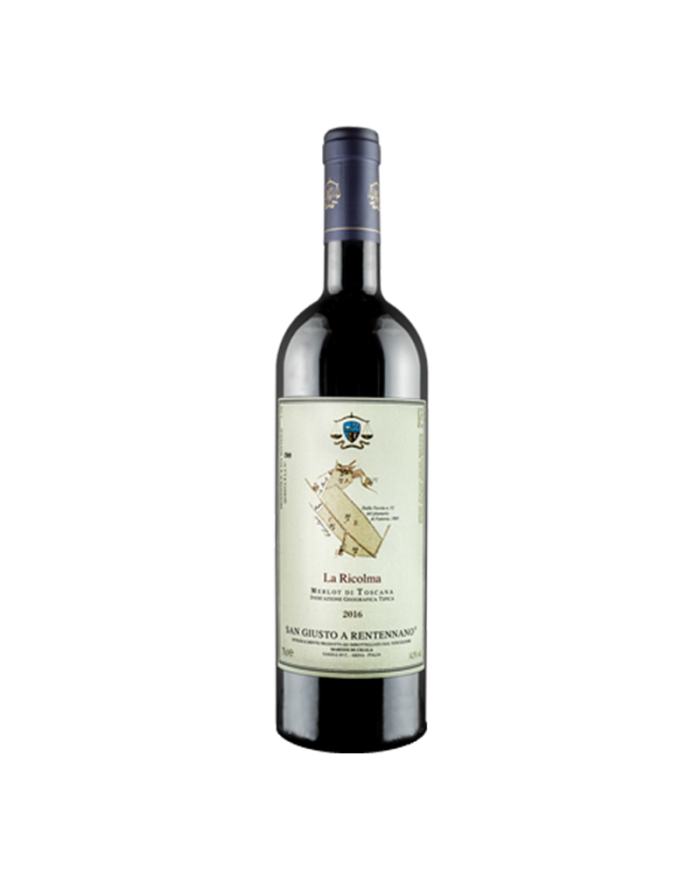 Vini Rossi  La Ricolma Merlot di Toscana IGT 2022 - San Giusto a Rentennano 151,64 €