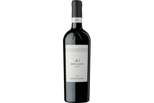 Vini Rossi  Sonetto Primitivo di Manduria DOC Riserva 2019 - Produttori di Manduria 29,59 â‚¬ Vini Rossi  Sonetto Primitivo di Manduria DOC Riserva 2019 - Produttori di Manduria 29,59 â‚¬
