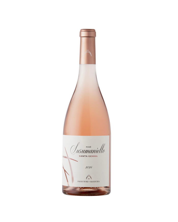 Vini Rosè  Santa Gemma Susumaniello Rosato 2024 - Produttori Vini Manduria 11,07 â‚¬ Vini Rosè  Santa Gemma Susumaniello Rosato 2024 - Produttori Vini Manduria 11,07 â‚¬