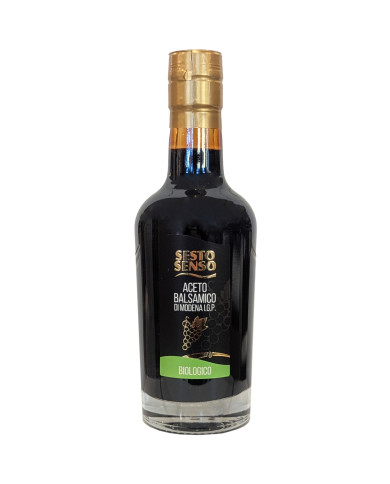 Prelibatezze  Aceto Balsamico di Modena IGP BIO - Sesto Senso 10,50 € Prelibatezze  Aceto Balsamico di Modena IGP BIO - Sesto Senso 10,50 €