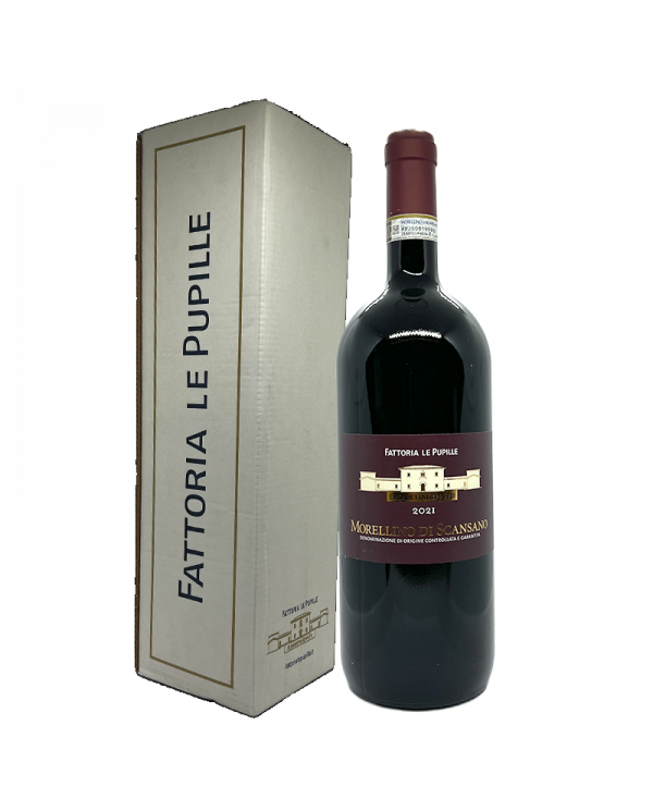 Rode wijnen  Morellino di Scansano 2024 Magnum - Fattoria Le Pupille 20,60 â‚¬ Rode wijnen  Morellino di Scansano 2024 Magnum - Fattoria Le Pupille 20,60 â‚¬