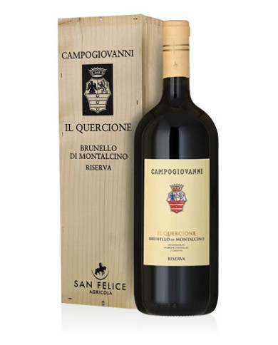 Rode wijnen  Il Quercione Brunello di Montalcino Riserva DOCG 2019 Magnum Campogiovanni San Felice 224,00 €