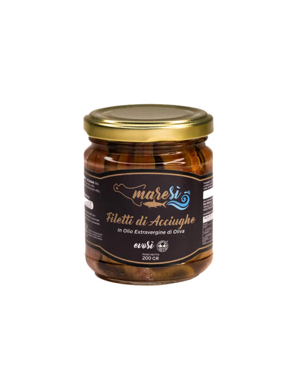 Prelibatezze  Filetti di acciughe in olio Evosì barattolo 200 gr - Embrace 7,21 €