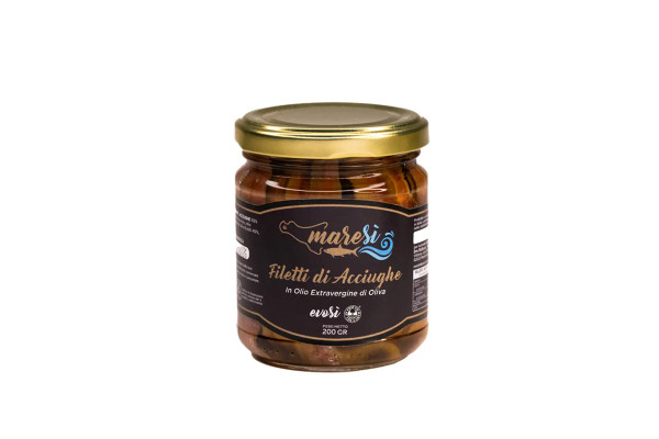 Prelibatezze  Filetti di acciughe in olio Evosì barattolo 200 gr - Embrace 7,21&nbsp;€