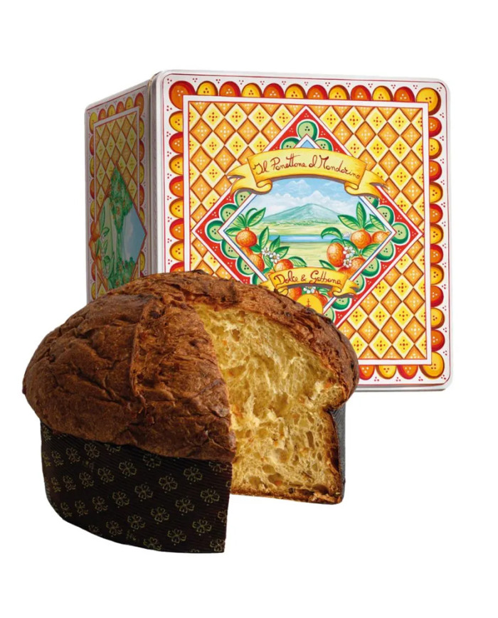 Prelibatezze  Panettone Dolce & Gabbana al Mandarino da 1 kg - Fiasconaro 52,20 €