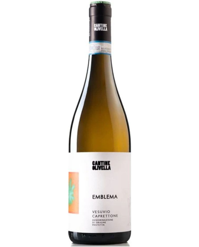 Emblema Vesuvio Caprettone DOP 2024 - Cantine Olivella