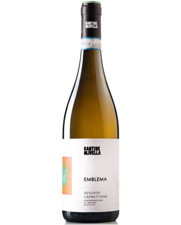 Emblema Vesuvio Caprettone DOP 2024 - Cantine Olivella