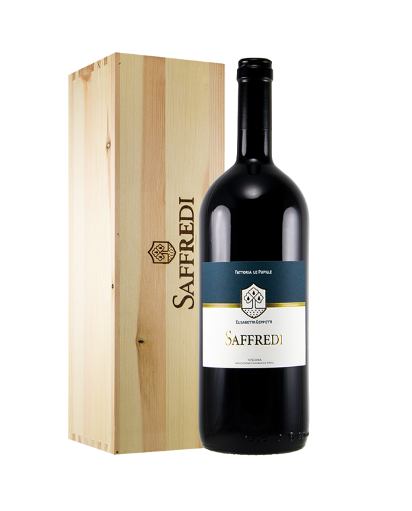 Red Wines  Maremma Toscana Rosso IGT Saffredi 2020 Magnum - Fattoria Le Pupille 155,66 €