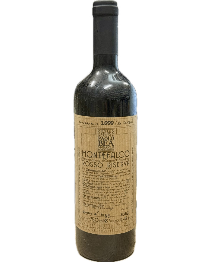 Rode wijnen  Montefalco Rosso Riserva DOC 2000 - Paolo Bea 72,95&nbsp;€