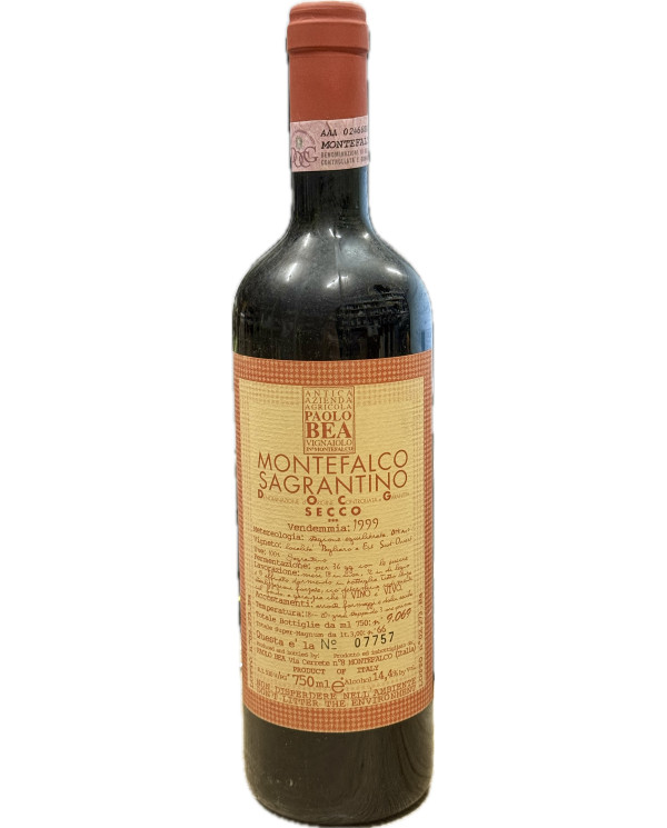 Rode wijnen  Sagrantino di Montefalco DOCG 1999 - Paolo Bea 106,56&nbsp;€