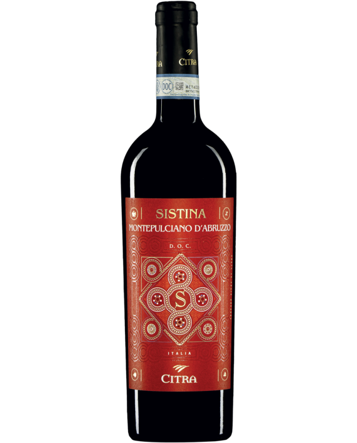 Vini Rossi  Sistina - Montepulciano d'Abruzzo DOC 2021 - Codice Citra 6,60&nbsp;€