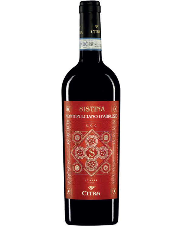 Vini Rossi  Sistina - Montepulciano d'Abruzzo DOC 2021 - Codice Citra 6,60&nbsp;€