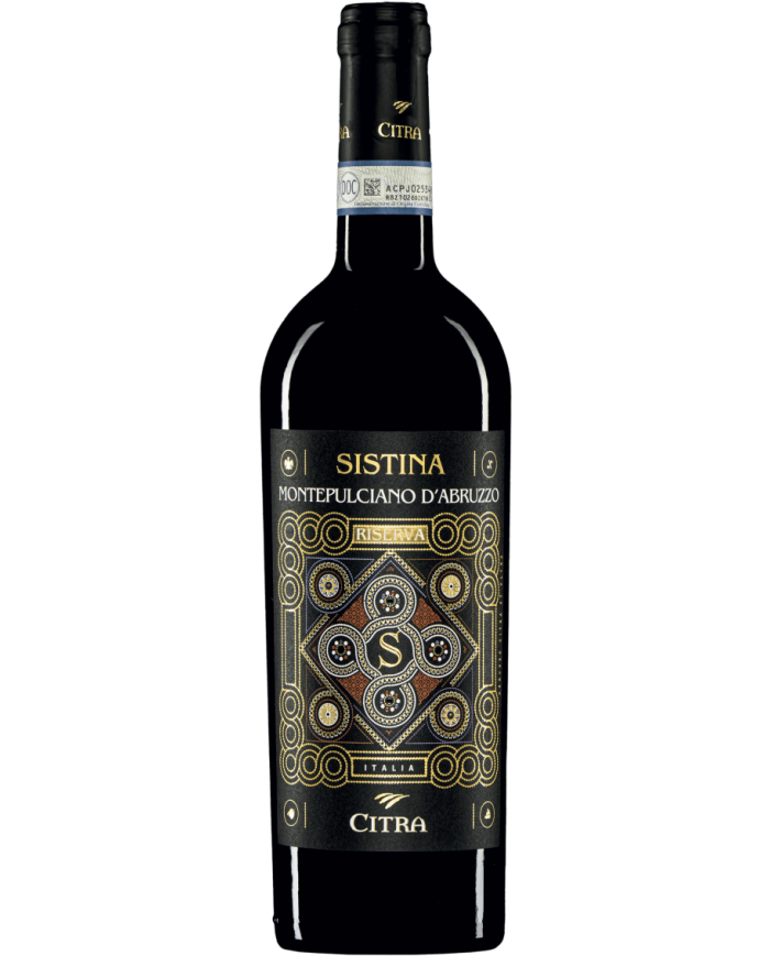Vini Rossi  Sistina - Montepulciano d' Abruzzo DOC Riserva 2020 - Codice Citra 8,16&nbsp;€