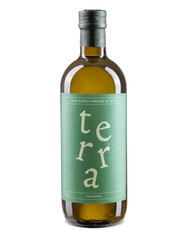Olio Extravergine di Oliva  Terra Olio extravergine d’oliva biologico monovarietale Carboncella - Cantina dei Colli Ripani 17...