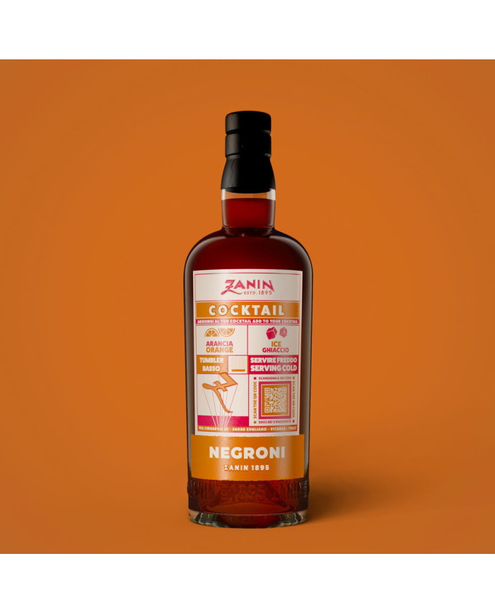 Negroni Cocktail 0,70 l - Zanin