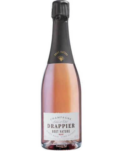 Champagne Brut Nature Rosé - Drappier