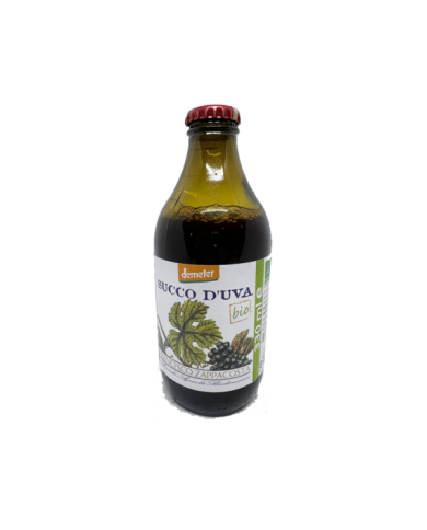 Prelibatezze  Succo d'Uva biodinamico 330 ml - Az. Agricola Francesco Zappacosta 7,39 € Prelibatezze  Succo d'Uva biodinamico 330 ml - Az. Agricola Francesco Zappacosta 7,39 €