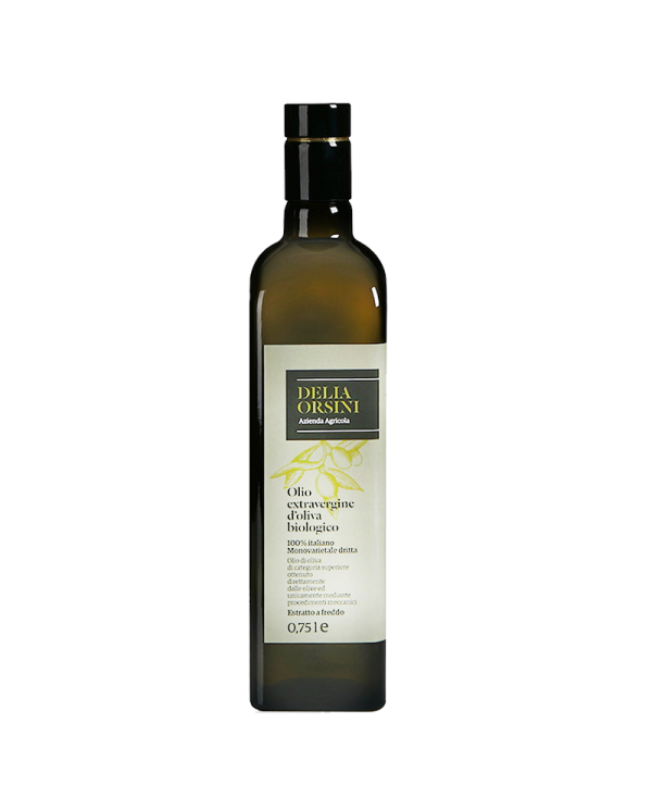 Olio Extravergine di Oliva  Olio Extravergine di Oliva Monovarietale Dritta BIO raccolta - 750 ml - Delia Orsini 17,50 â‚¬ Olio Extravergine di Oliva  Olio Extravergine di Oliva Monovarietale Dritta BIO raccolta - 750 ml - Delia Orsini 17,50 â‚¬