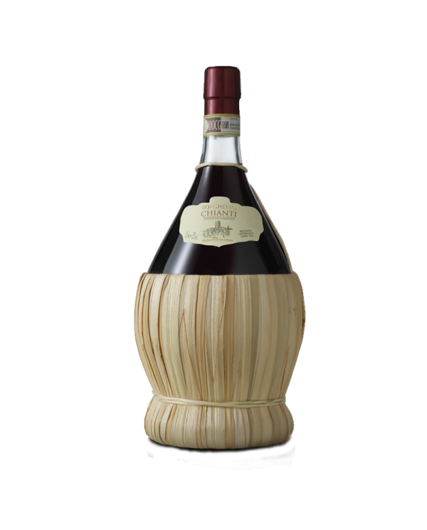 Vini Rossi  Chianti DOCG Fiaschetto Paglia 2024 BORGHETTO - Bonacchi 6,72&nbsp;€