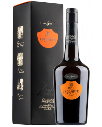 Calvados pays d'auge 5y cl 70 - Lecompte