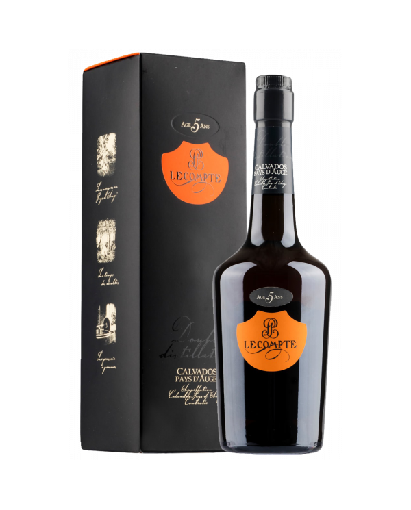 Calvados pays d'auge 5y cl 70 - Lecompte