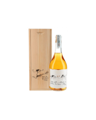 Grappa ambrata cassa legno cl 70 - Levi