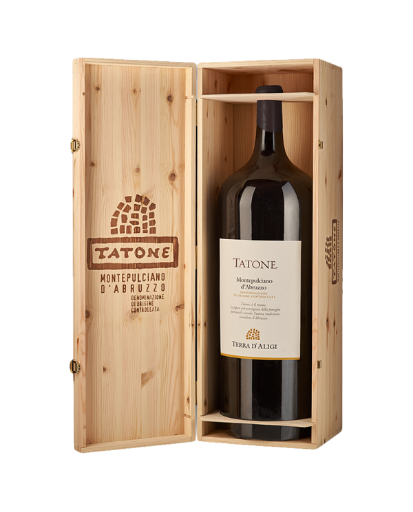 Rode wijnen  Tatone Montepulciano d'Abruzzo DOC Mathusalem 6 litri- Terra d'Aligi 155,66 â‚¬ Rode wijnen  Tatone Montepulciano d'Abruzzo DOC Mathusalem 6 litri- Terra d'Aligi 155,66 â‚¬