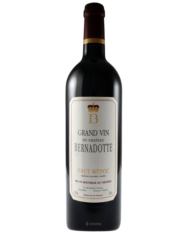 Haut medoc 2007 cl 75 - Chateau Bernadotte