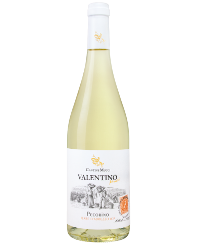 Vini Bianchi  Valentino Pecorino Terre di Chieti IGT 2025 - Cantine Mucci 9,80&nbsp;€