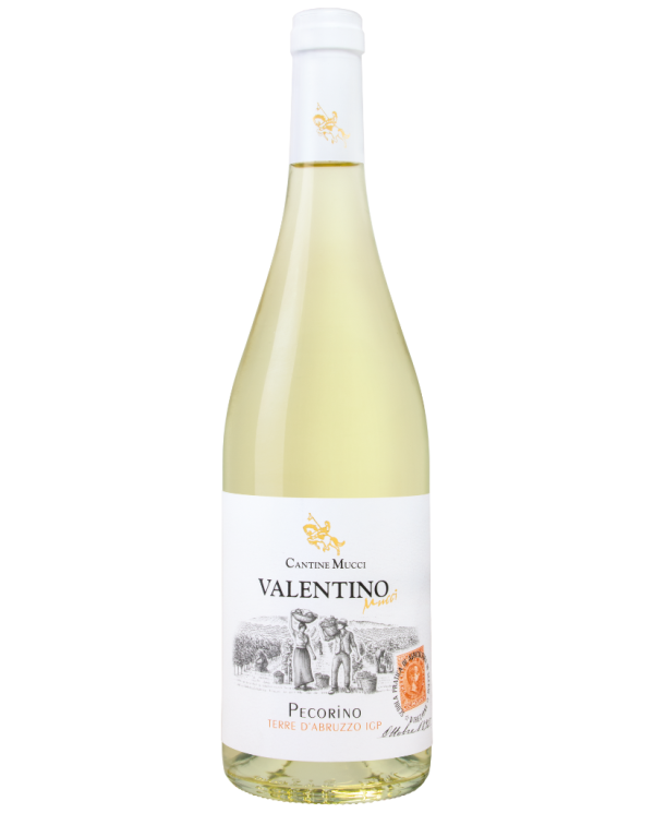 Vini Bianchi  Valentino Pecorino Terre di Chieti IGT 2025 - Cantine Mucci 9,80&nbsp;€