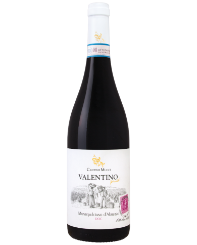 Vini Rossi  Valentino Montepulciano d’Abruzzo DOC 2025 - Cantine Mucci 9,80&nbsp;€