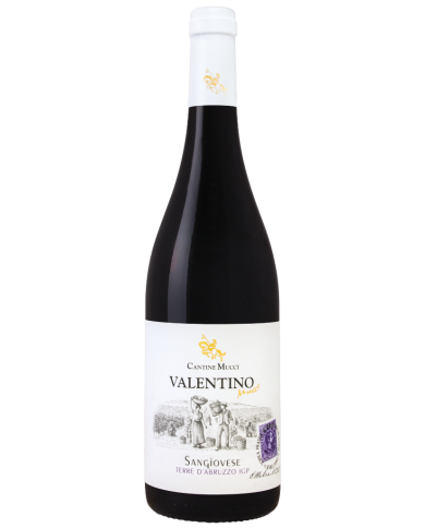 Vini Rossi  Valentino Sangiovese Terre di Chieti IGT 2024 - Cantine Mucci 9,80&nbsp;€