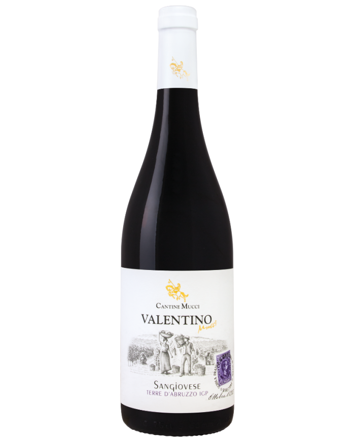 Red Wines  Valentino Sangiovese Terre di Chieti IGT 2024 - Cantine Mucci 9,80&nbsp;€