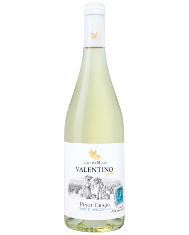 Vini Bianchi  Valentino Pinot Grigio Terre di Chieti IGT 2025 - Cantine Mucci 9,80&nbsp;€