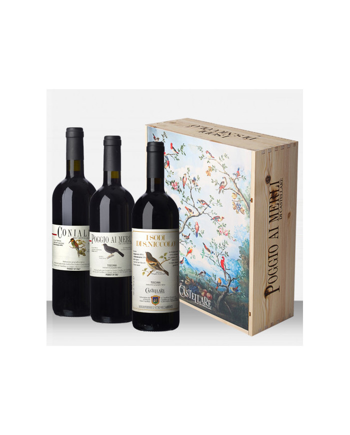 Vini Rossi  I Grandi Cru di Castellare Confezione regalo da 3 bottiglie - Castellare di Castellina 202,50&nbsp;€