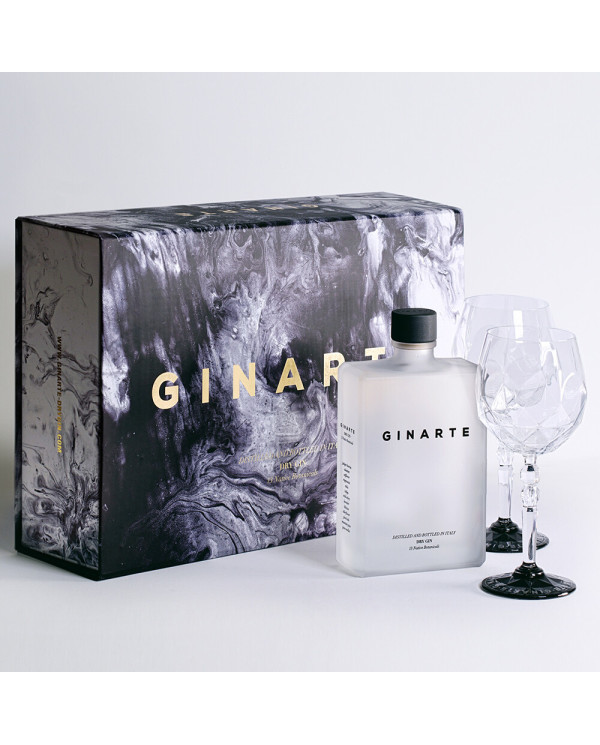 Destillate  Gift Box Dry Gin e due calici – Ginarte 69,67&nbsp;€