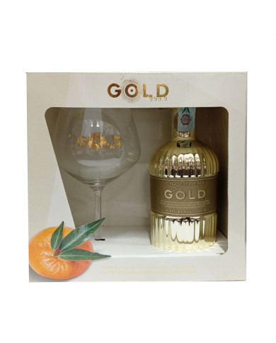 Destillate  Gin Gold 999.9 + 1 bicchiere - Francoli 36,89&nbsp;€