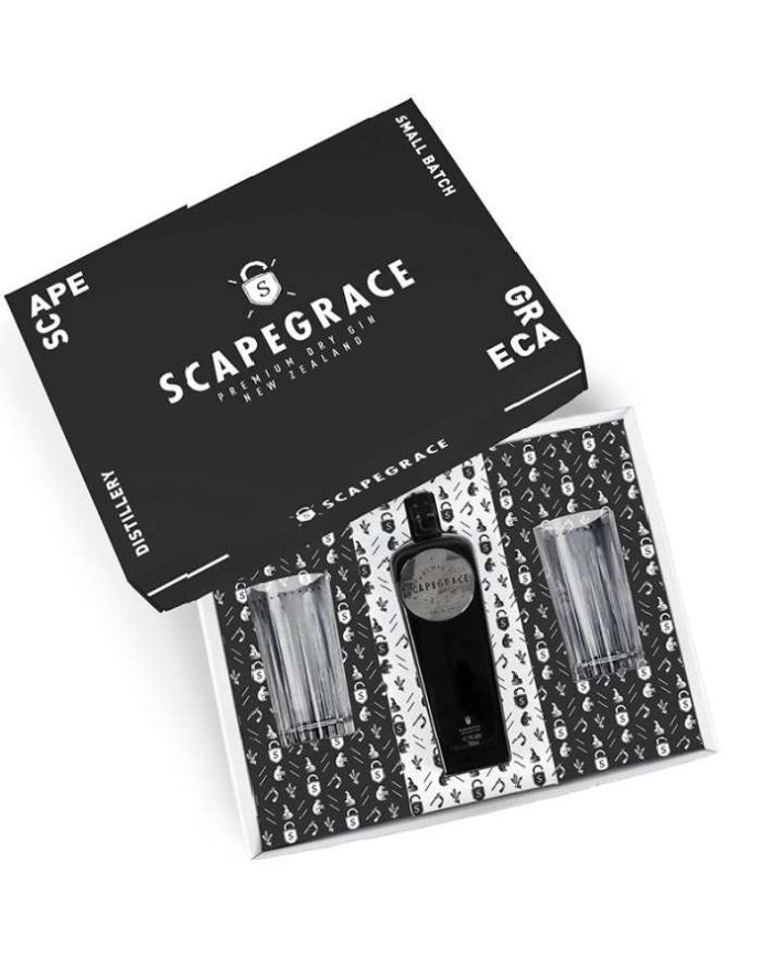 Distillati  Gin Scapegrace Confezione Regalo + 2 Bicchieri 56,23&nbsp;€