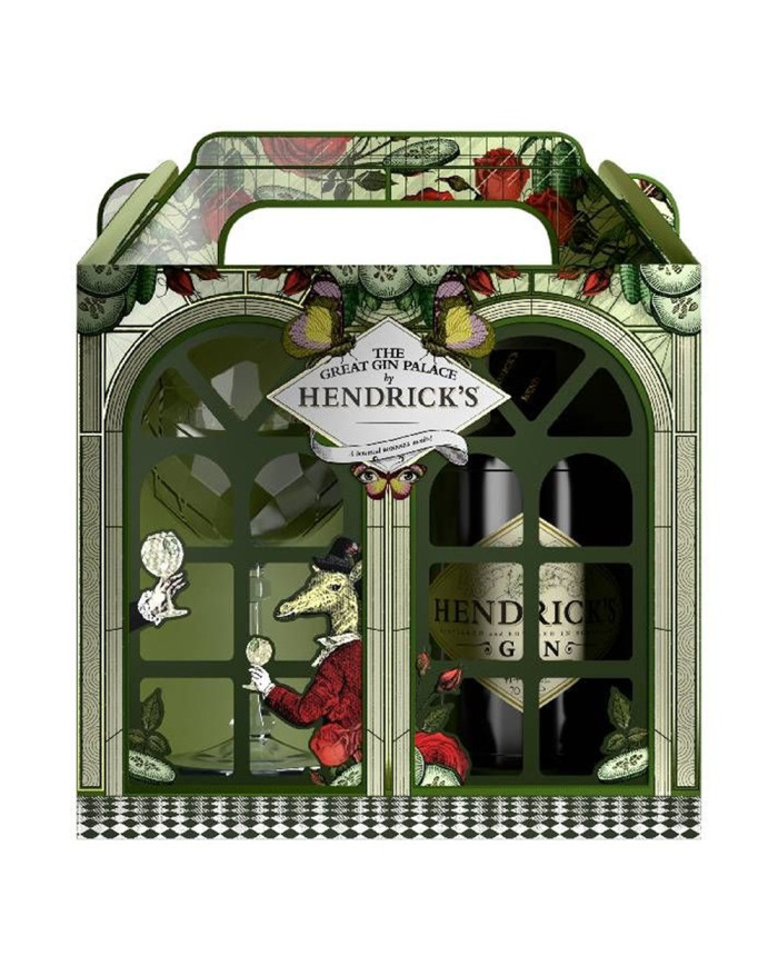 Destillate  Box Regalo Gin cl.70 Bicchiere - Hendriks 35,25&nbsp;€