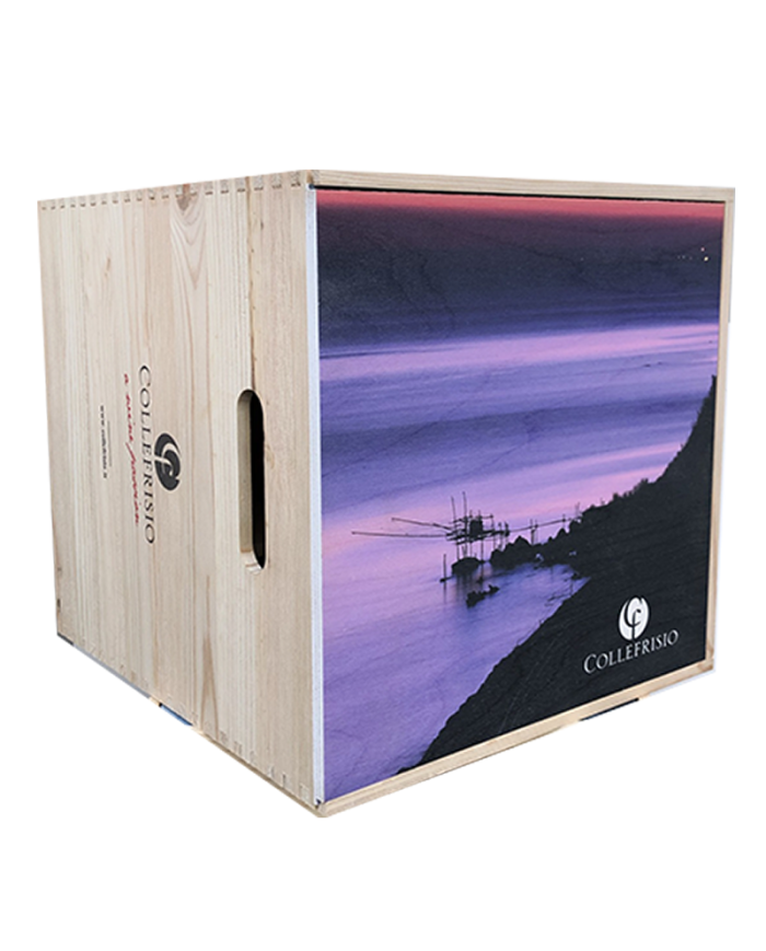 Accessori  Cassa in legno da 9 bottiglie vuota ( 1 ) - Collefrisio 21,00 €