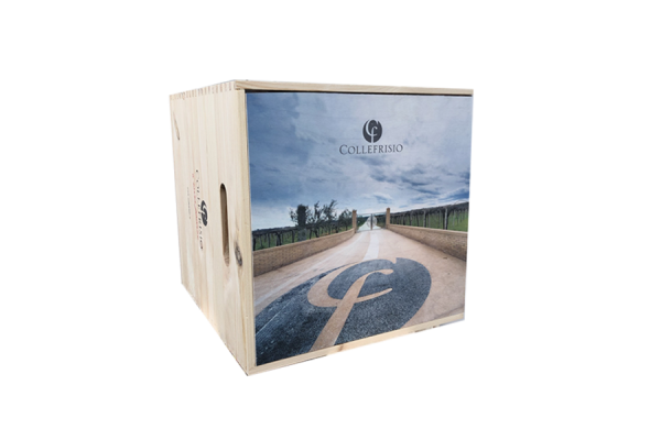 Accessori  Cassa in legno da 9 bottiglie vuota ( 3 ) - Collefrisio 21,00&nbsp;€